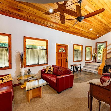 Cedar Cabin Near Silverwood Spirit Lake المظهر الخارجي الصورة